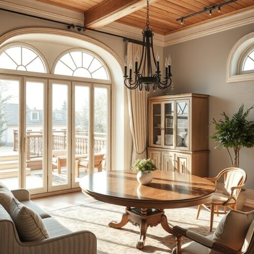 m1fn.ru | Решения для дизайна кухни в доме из клееного бруса